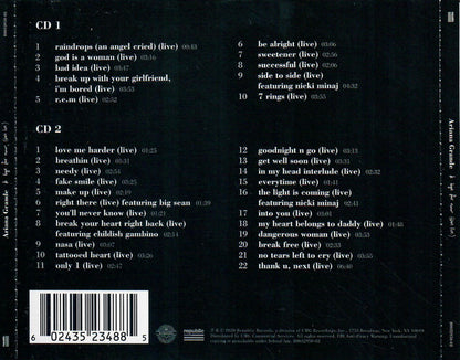 Ariana Grande K Bye For Now RSD 2CD artwork
