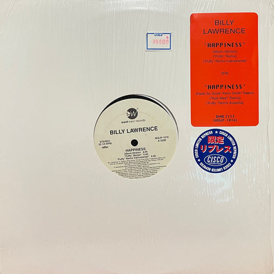Billy Lawrence – Happiness – edition reference image