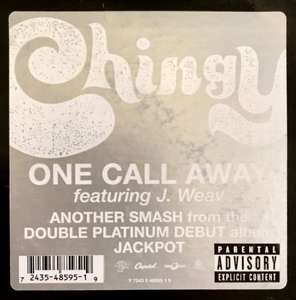 Chingy – One Call Away / Bagg Up – 1, Vinyl, 12", 33 ⅓ RPM