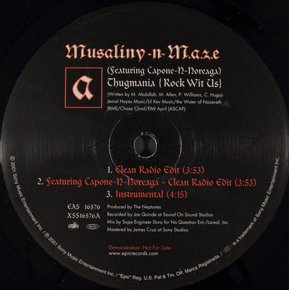 Musaliny-N-Maze – Thugmania (Rock Wit Us) – edition reference image