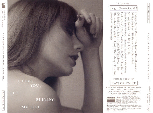 Taylor Swift – The Tortured Poets Department – "The Manuscript" – Mint (M) – image 4