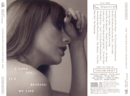 Taylor Swift – The Tortured Poets Department – "The Manuscript" – Mint (M) – image 4