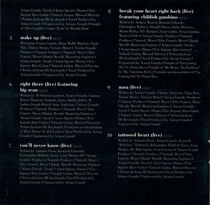 Ariana Grande K Bye For Now RSD disc two
