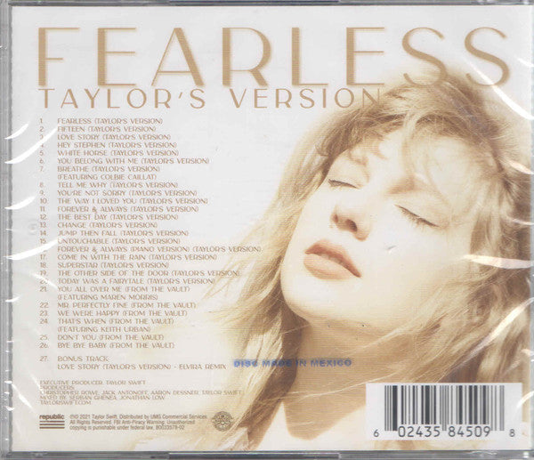 Taylor Swift – Fearless (Taylor's Version)