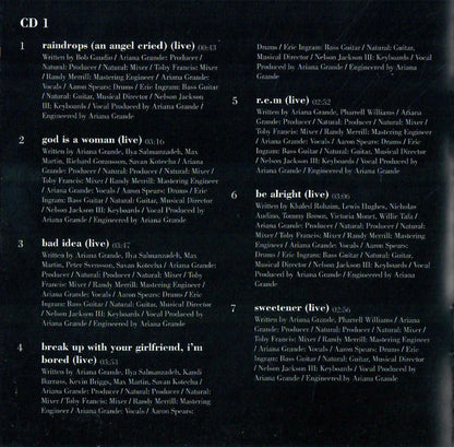 Ariana Grande K Bye For Now RSD disc one