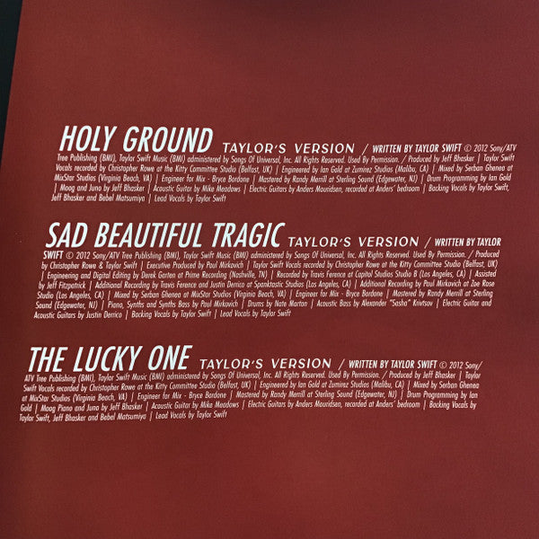 Taylor Swift – Red (Taylor's Version)