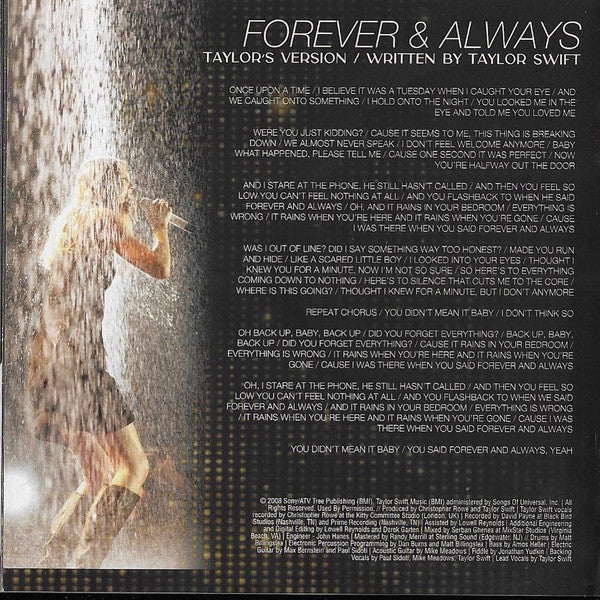 Taylor Swift – Fearless (Taylor's Version)