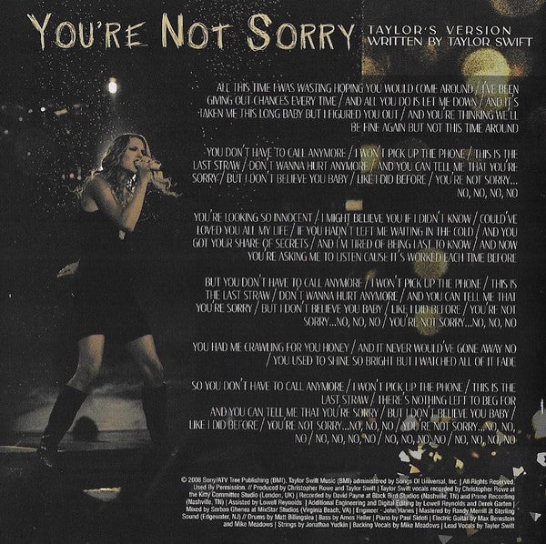 Taylor Swift – Fearless (Taylor's Version)