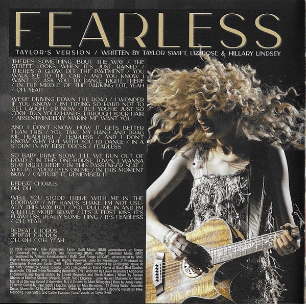 Taylor Swift – Fearless (Taylor's Version)
