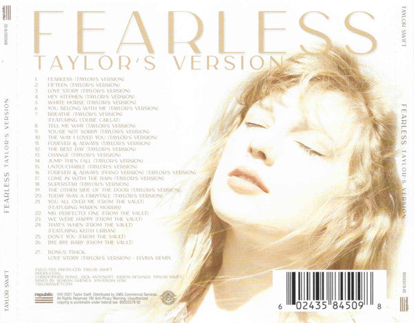 Taylor Swift – Fearless (Taylor's Version)