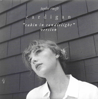 Taylor Swift – Cardigan (Cabin In Candlelight Version) front cover