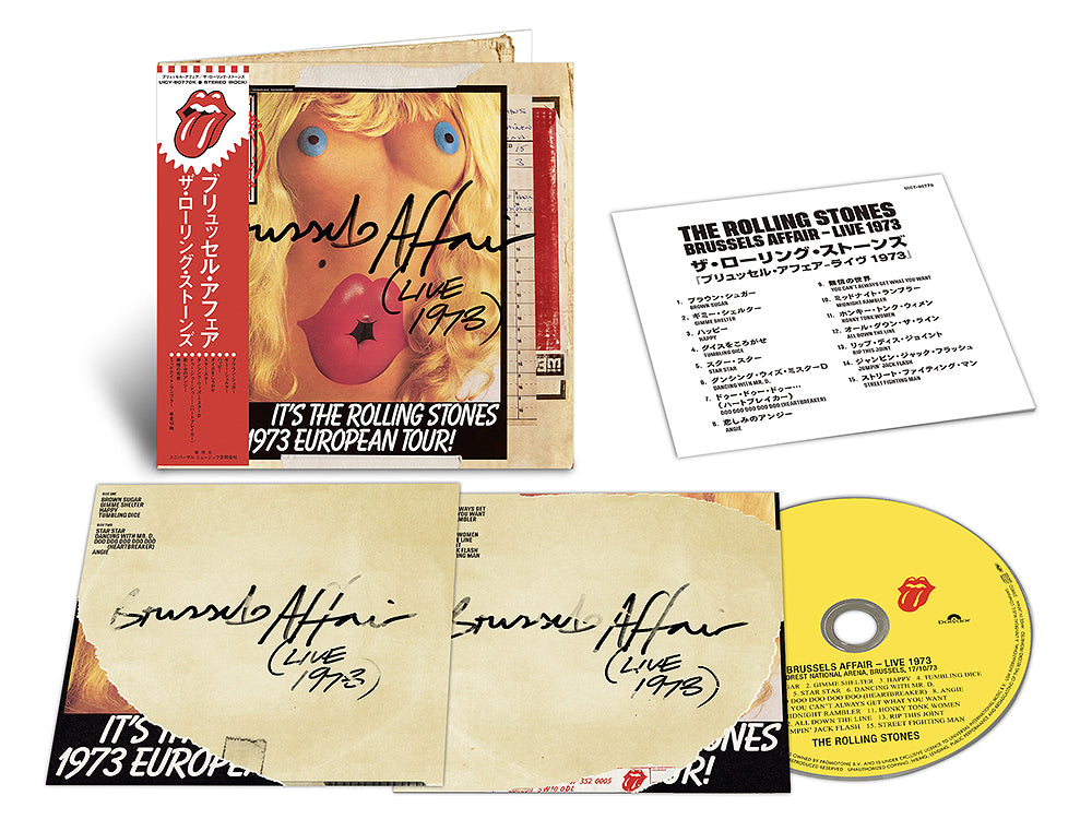 The Rolling Stones — Brussels Affair (Live 1973) [Limited Edition] [SHM-CD] [Cardboard Sleeve (mini LP)]