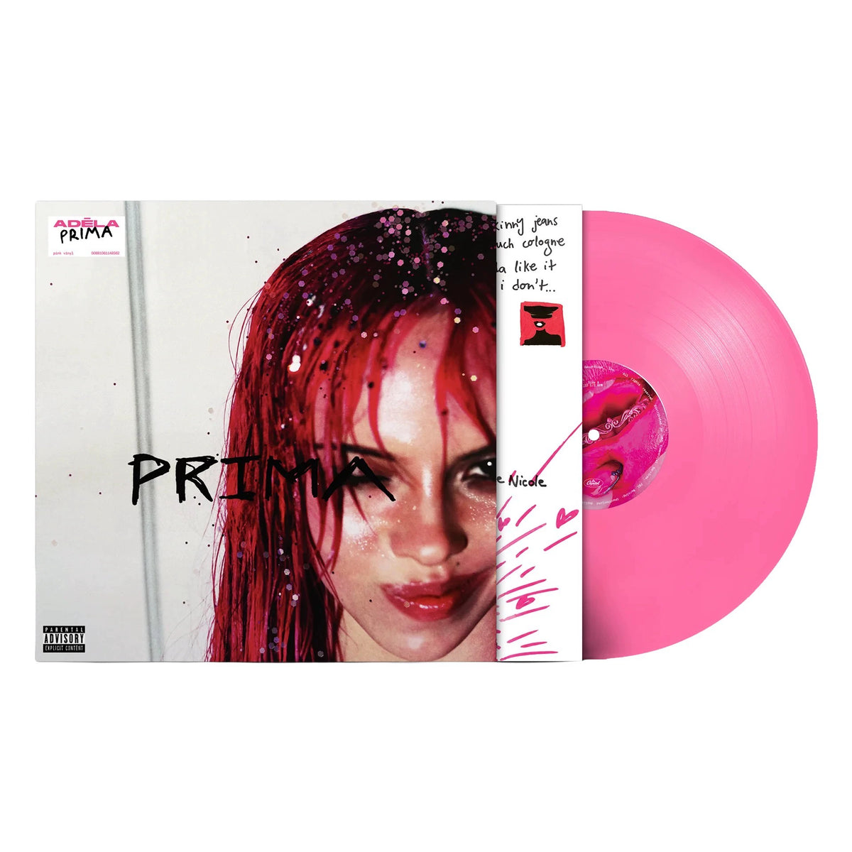 ADÉLA Prima vinyl editions — supplier promotional artwork