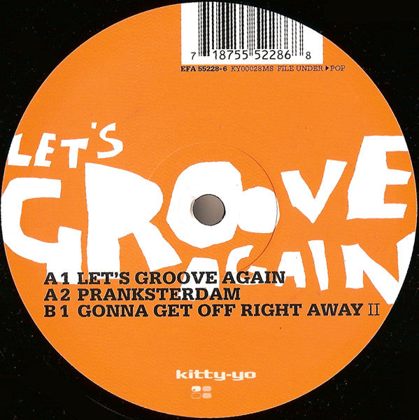 Chilly Gonzales – Let's Groove Again front cover