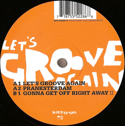 Chilly Gonzales – Let's Groove Again front cover