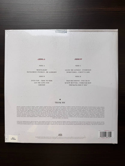 Ariana Grande – Dangerous Woman (Tour Exclusive Milky Black Marble 2LP, Sealed)