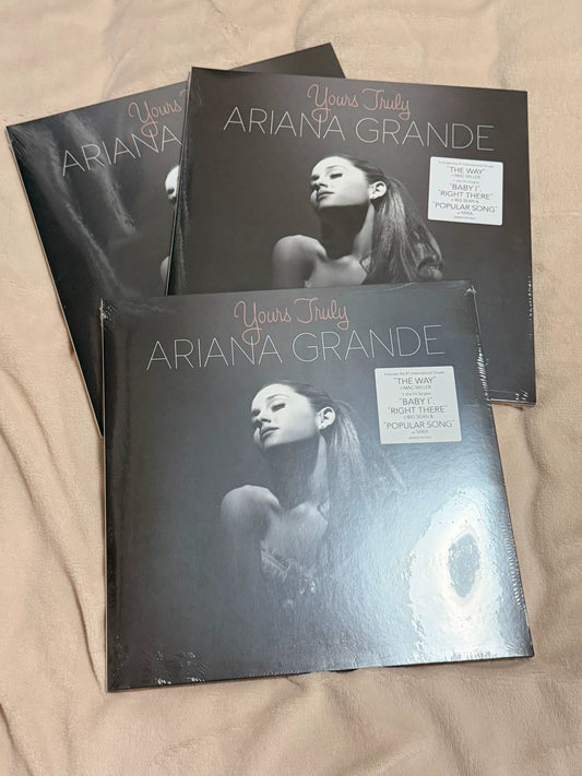 Ariana Grande – Yours Truly (Snowflake Vinyl LP, Sealed)