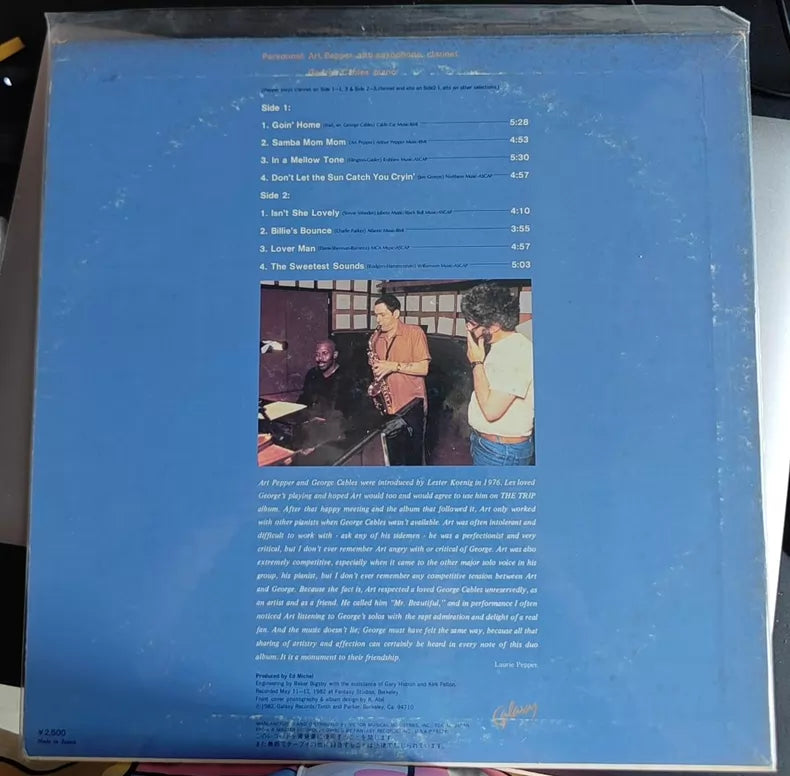 Art Pepper – Goin’ Home (Japan LP)