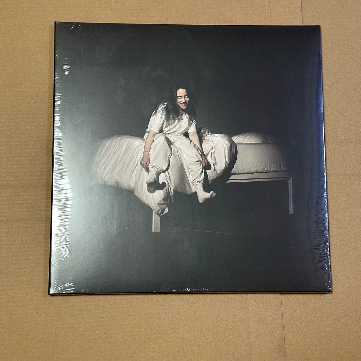 Seller photograph: Billie Eilish — When We All Fall Asleep, Where Do We Go? | Black Vinyl