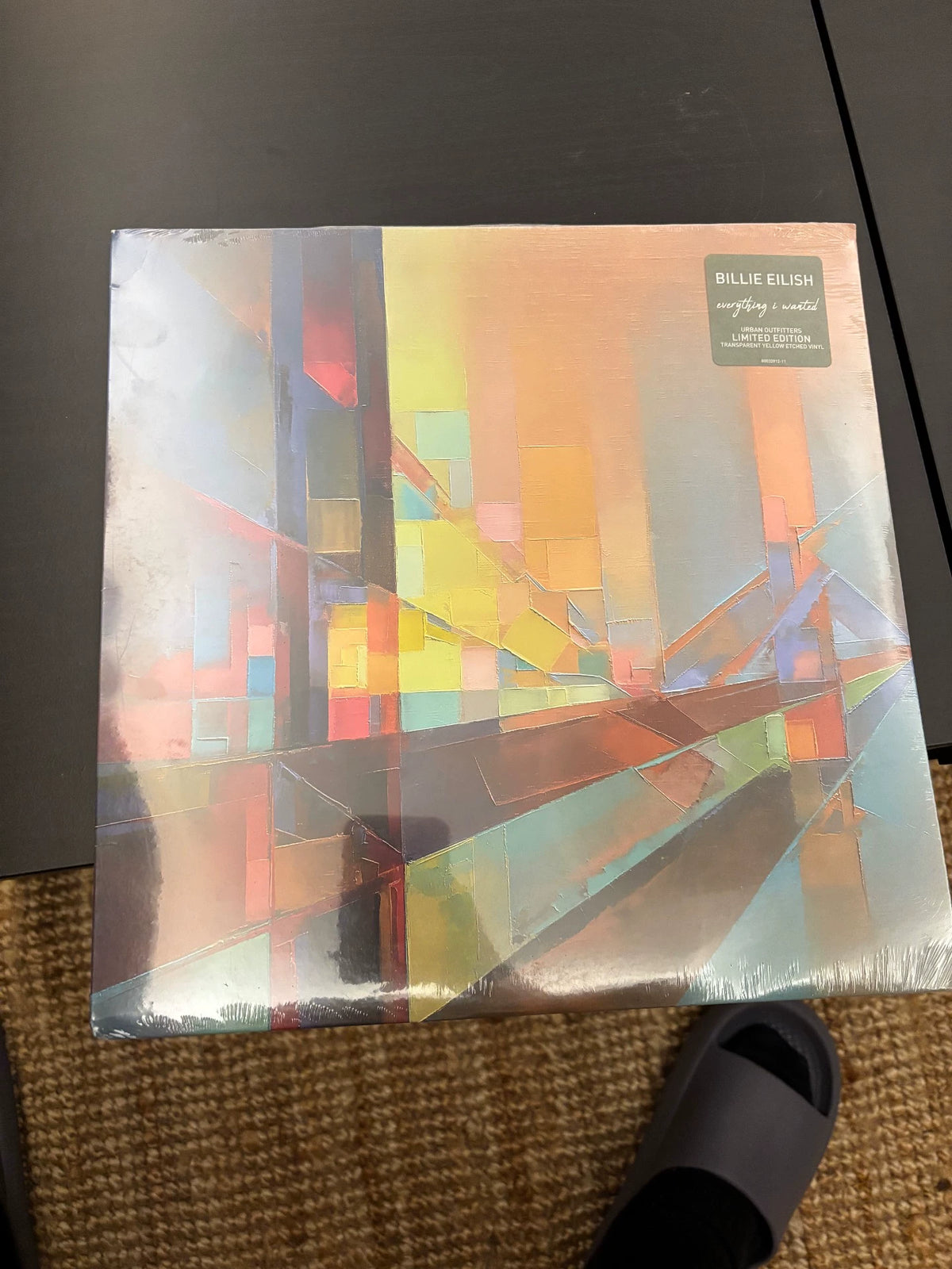 Billie Eilish Everything I Wanted yellow vinyl actual item
