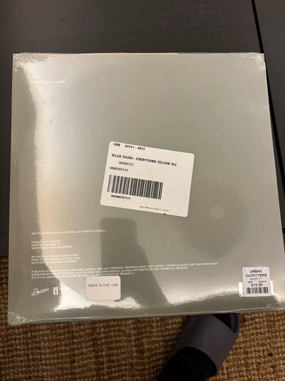 Billie Eilish Everything I Wanted yellow vinyl actual item