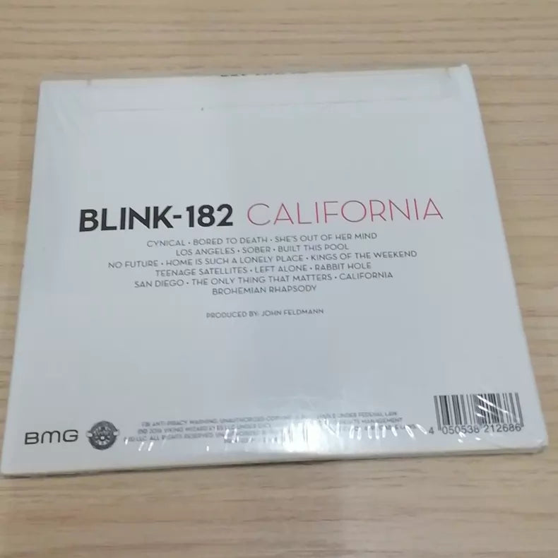 Blink-182 California, actual CD