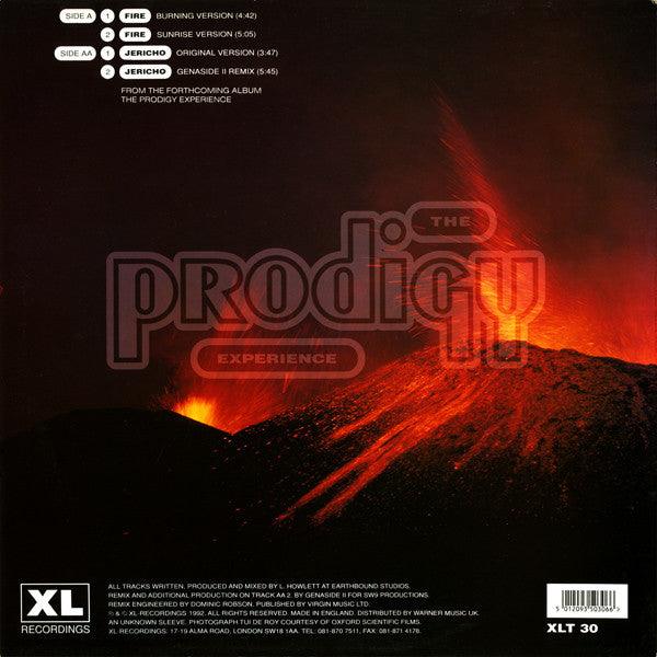 The Prodigy – Fire • Jericho – edition reference image