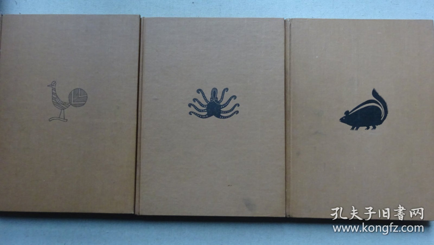 Hisui Sugiura - Animal Design Reference, Complete 3-Volume Set, 1933