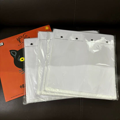 12-inch Anti-Static Rice Paper Inner Sleeves — 20 Pack