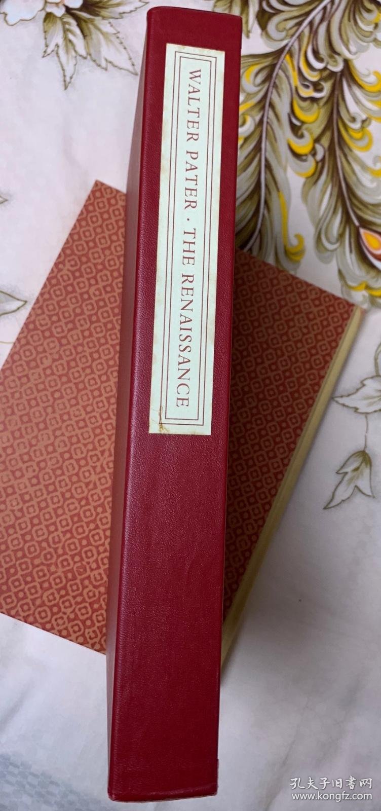 Walter Pater — The Renaissance, Signed LEC Edition No. 1/2000