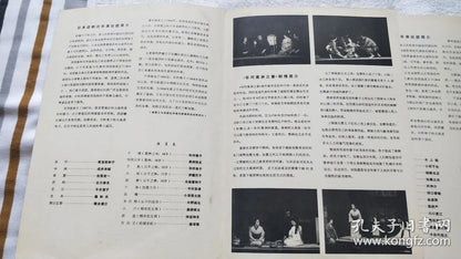 Japanese Theatre China Tour — The Doctor's Wife & Bunya Program Pair, 1981