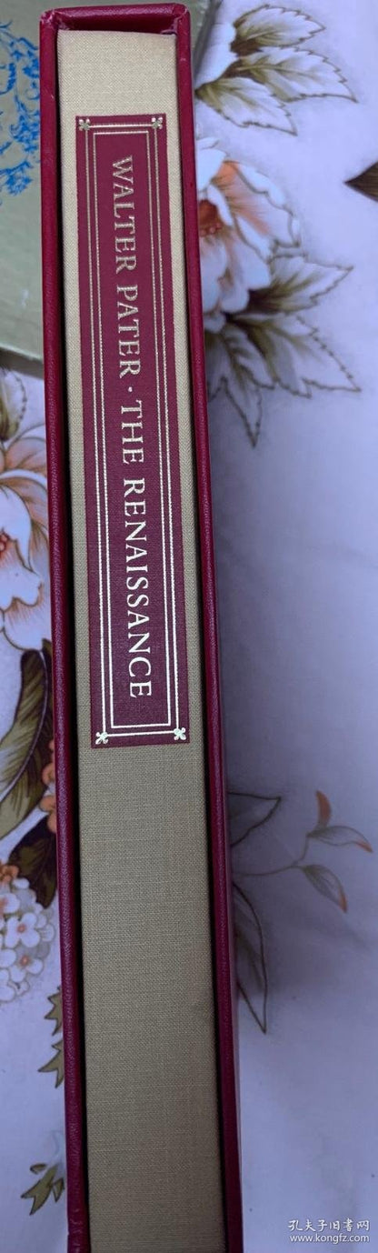 Walter Pater — The Renaissance, Signed LEC Edition No. 1/2000