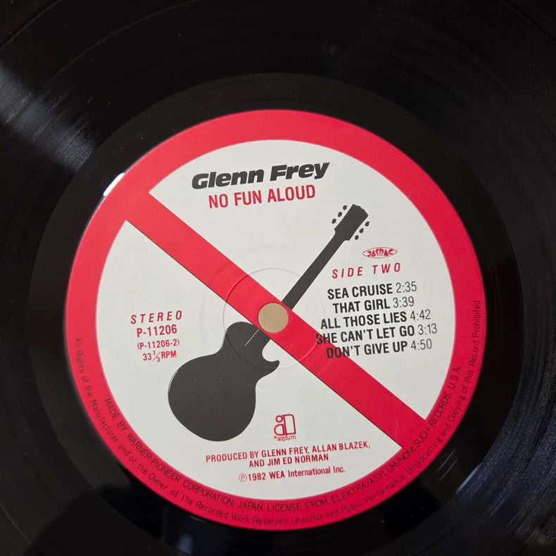 Glenn Frey – No Fun Aloud (Japan LP)