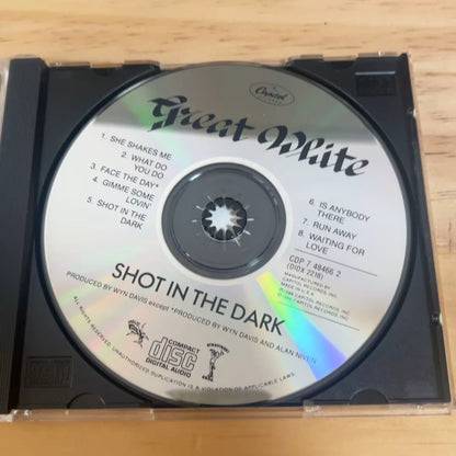Great White – Shot In The Dark | US Capitol CD