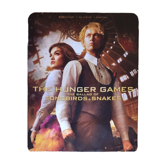 The Hunger Games: The Ballad of Songbirds and Snakes — 4K UHD + Blu-ray Steelbook