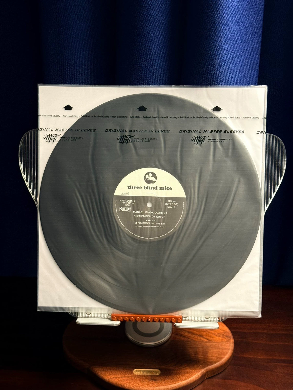 Masaru Imada Quartet – Remember Of Love | Japan Promo LP, Signed Sleeve + OBI | VG+/VG+