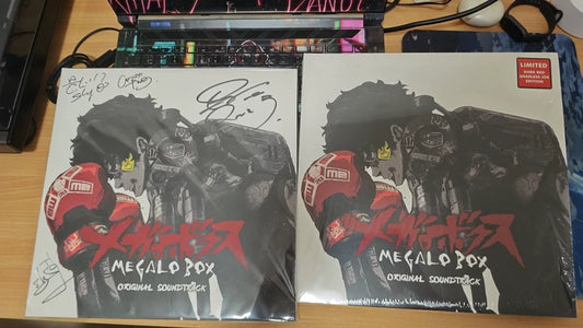Megalobox signed Dark Red Gearless Joe edition