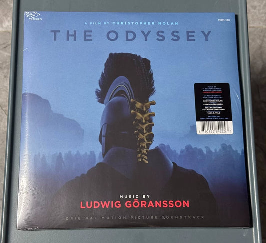 In stock · Ludwig Göransson – The Odyssey – Black Vinyl 3LP – Bumped Corner