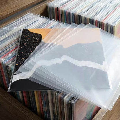 12-inch High-Clear PP Outer Sleeves — 25 Pack