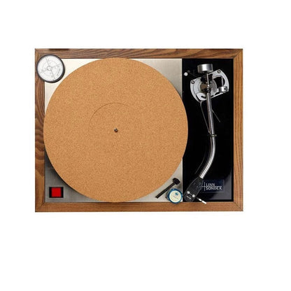 12-inch Natural Cork Turntable Platter Mat — 3 mm (Light Cork)