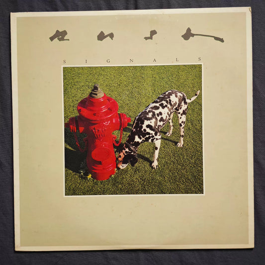 Rush Signals Japanese LP front sleeve