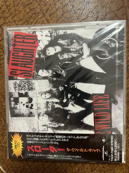 Slaughter – The Wild Life | Japan 1992 Promo CD Single, Sealed with OBI