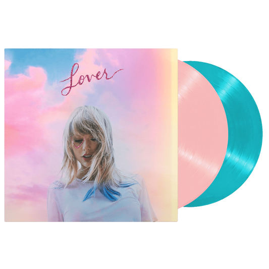 Taylor Swift Lover pink and blue vinyl 2LP