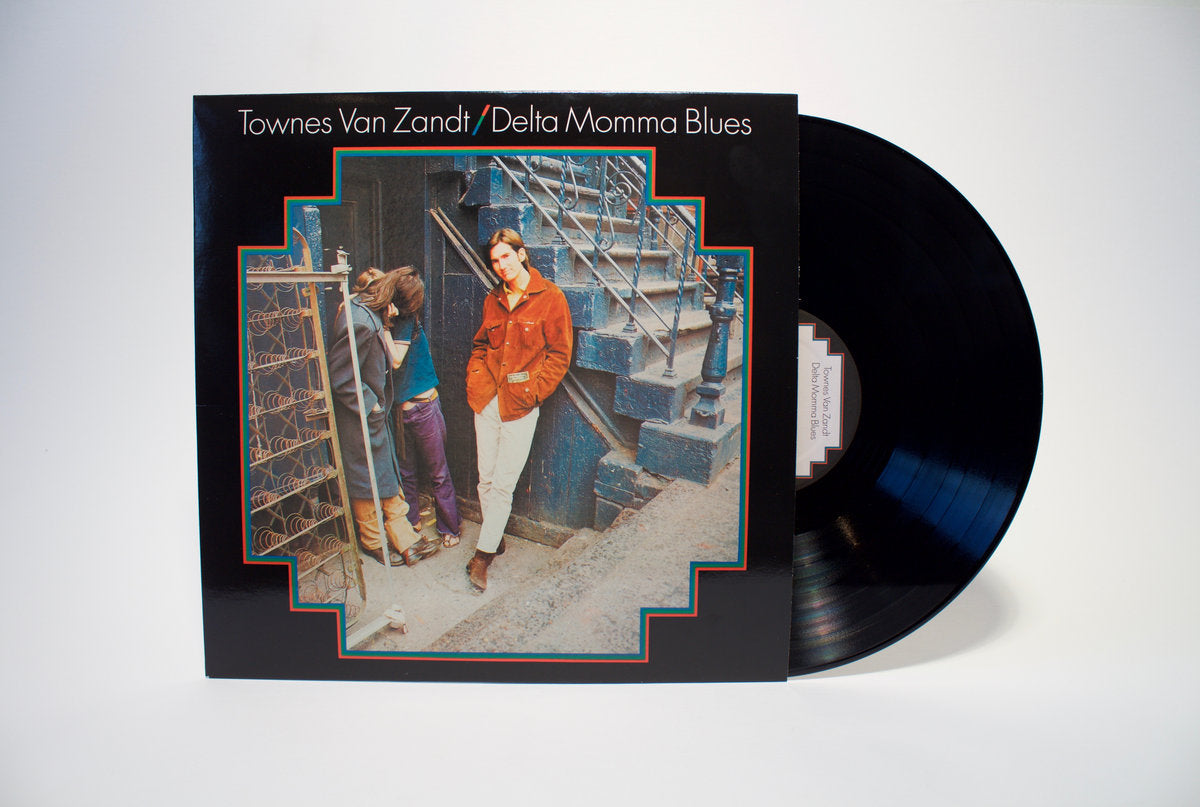 Townes Van Zandt — Delta Momma Blues Turquoise Vinyl (LP)