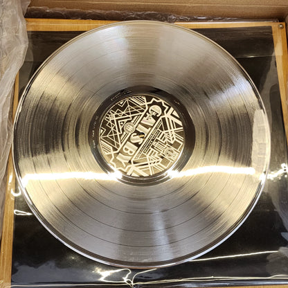 The Great Gatsby gold and platinum metallized 2LP — actual copy