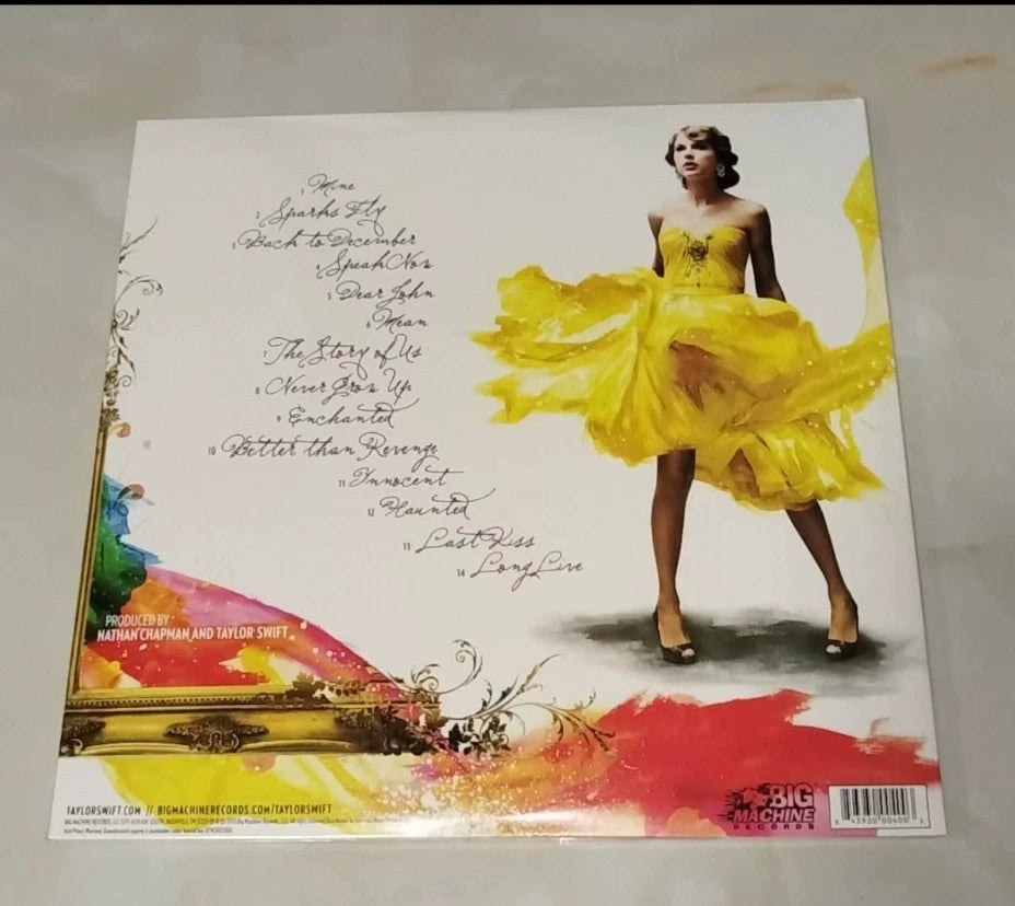 Taylor Swift – Speak Now – Original Album – European Vinyl 2LP