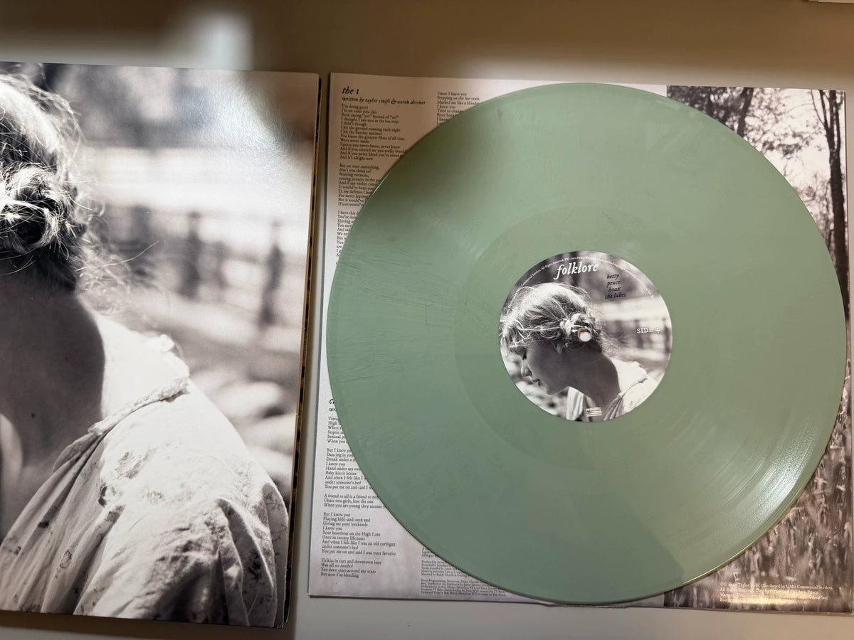 Taylor Swift – Folklore – Version 5 Green Marbled Vinyl 2LP