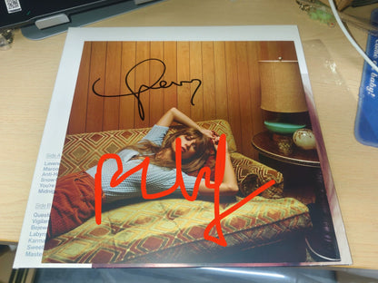 Taylor Swift – Midnights – Moonstone Blue Vinyl LP with Signed Insert