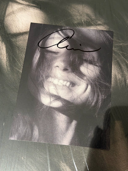Petal vinyl with signed art card — actual copy photo 1