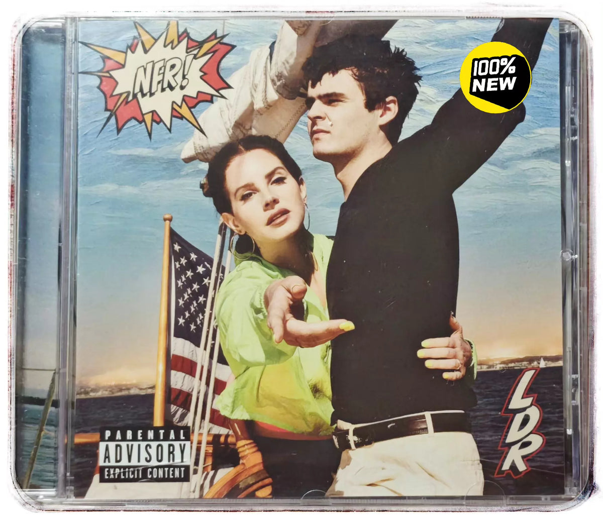 Lana Del Rey NFR European CD, actual front cover